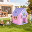 Maisonnette pour enfants avec cible magnétique pour fléchettes, panier de basket, jeu d'anneaux et but de soccer – Maisonnette intérieure et extérieure