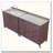 39.4" Outdoor Kitchen Cabinet with Stainless Top & Knife Rack-984629313