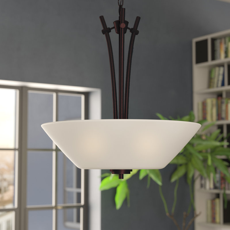 Breithaup 3 - Light Unique/Statement Pendant, Sienna Bronze