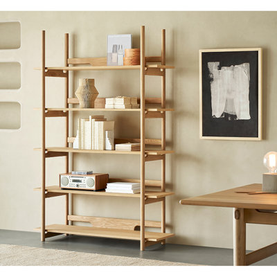 Bibliothèque simple de style américain