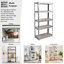 Vida Metal Height -Adjustable Shelving Unit-19298071-19298069