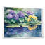 Imina hortensias et lys par le lac II - hydrangées grand art mural-837242096-1061779477-837242088