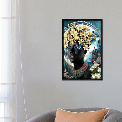 Lily Blue by Yvonne Coleman Burney - Print on Canvas