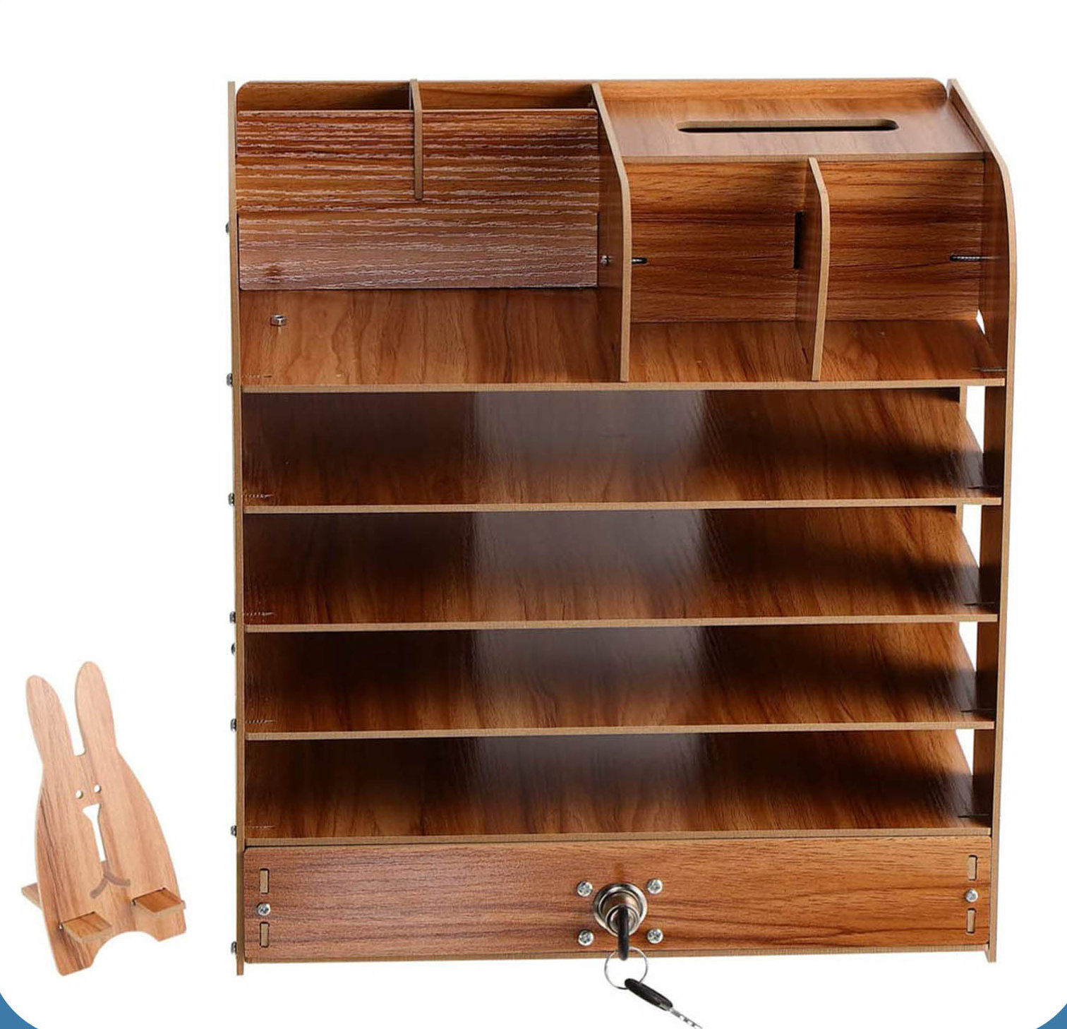 GN109 Wood File Organizer