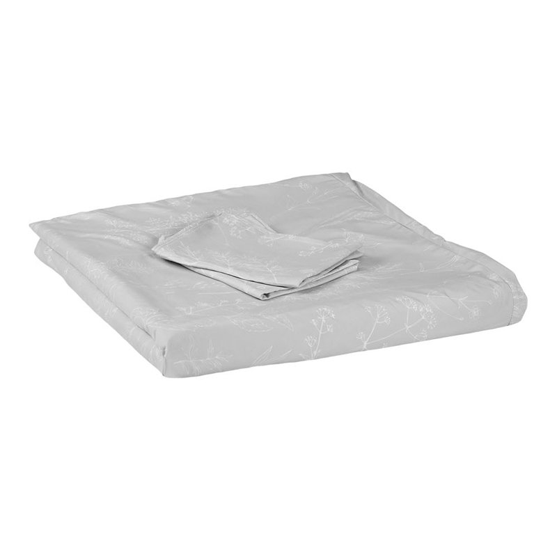 Standard Sheet Set, Grey, Double (4'6)