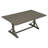 6-Piece Farmhouse Dining Table Set 72" Wood Rectangular Table, 4 Upholstered Chairs with Bench-1277618495