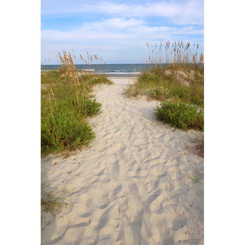 Atlantic Ocean Beach - Wrapped Canvas Print, 46cm H x 30cm W x 3.8cm D