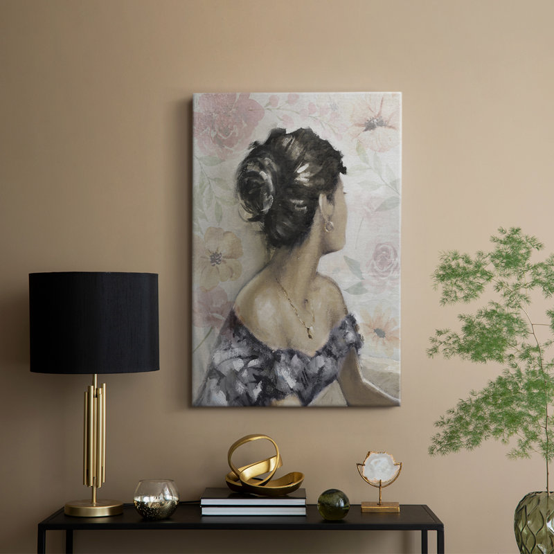 Regard romantique - Cavas enveloppés de galerie, H 12 po x l 8 po