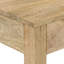 Nettey Console Table Solid Bleached Wood Mango