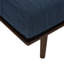 Banc de 64 po avec dossier rembourré, fauteuil inclinable avec coussin de dossier, espace de rangement