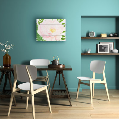 Tina Lavoie Fresh Peony II Wood Slat Art
