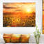 «Yellow Sunset over Sunflowers» - reproduction de photo sur toile tendue-1373125670-1362857598