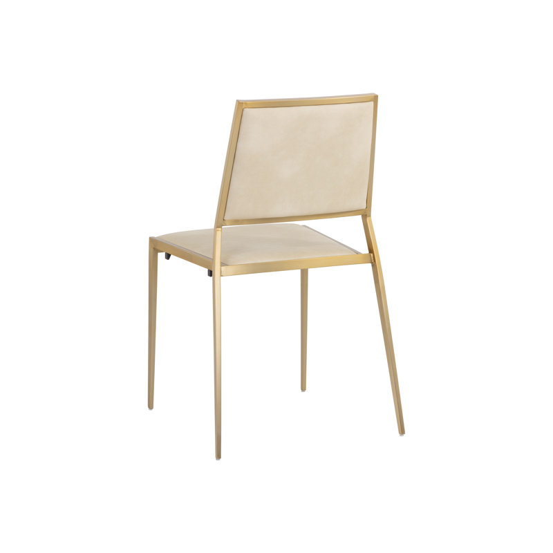 Odilia Upholstered Dining Chair, Cream