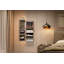 Wall and Door Glass Jewellery Cabinet with Mirror Jewelry Armoire-1725260180