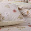 Ensemble de housse de couette en coton de luxe à rayures élégantes et élégantes Lissther