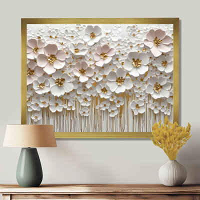 Art mural sur toile Mohrle Widlflowers Creamy Blossoms In The Wild II