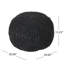 Pouf rond en coton Bordeaux-787361075