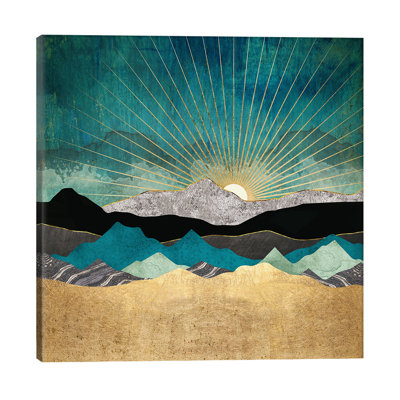 Peacock Vista by SpaceFrog Designs - Wrapped Canvas Giclee Art Print