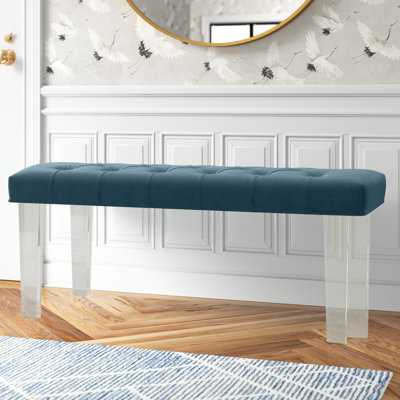Lupa Polyester Upholstered Bench