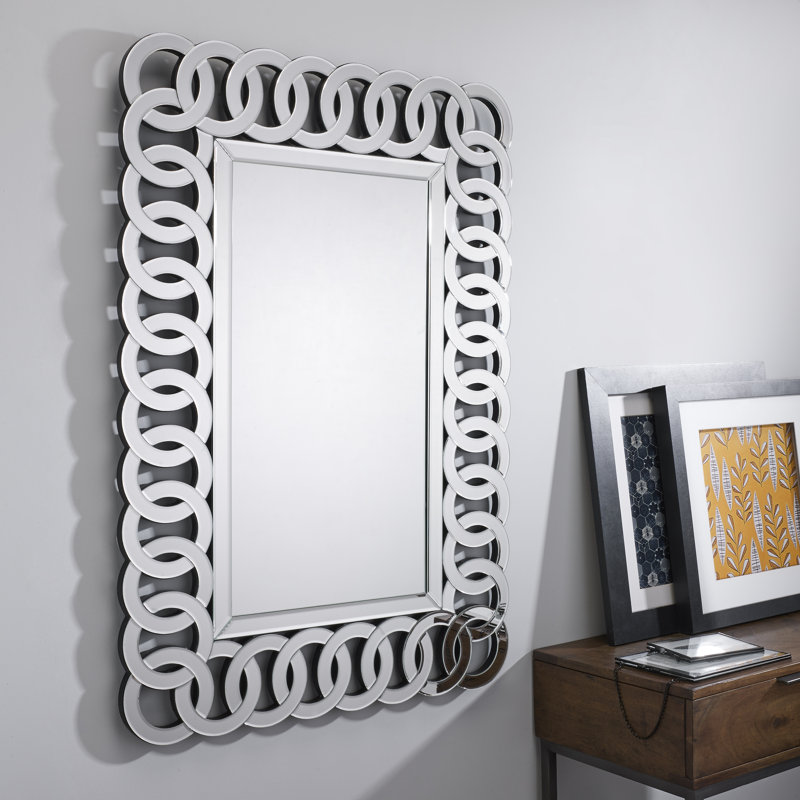 Miroir biseauté moderne et contemporain Dellinger