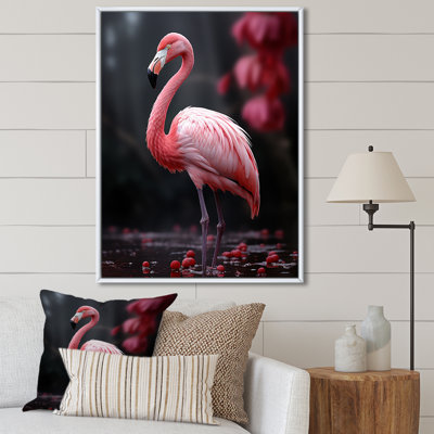Flamme rose et grise Wassil