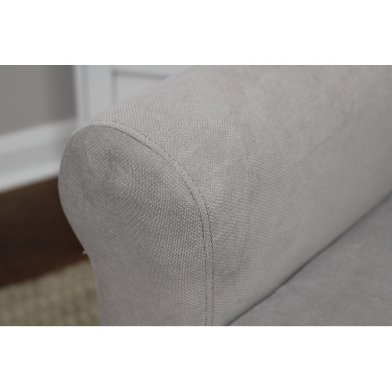 Fauteuil de 28 po de largeur Ronald, Gris clair