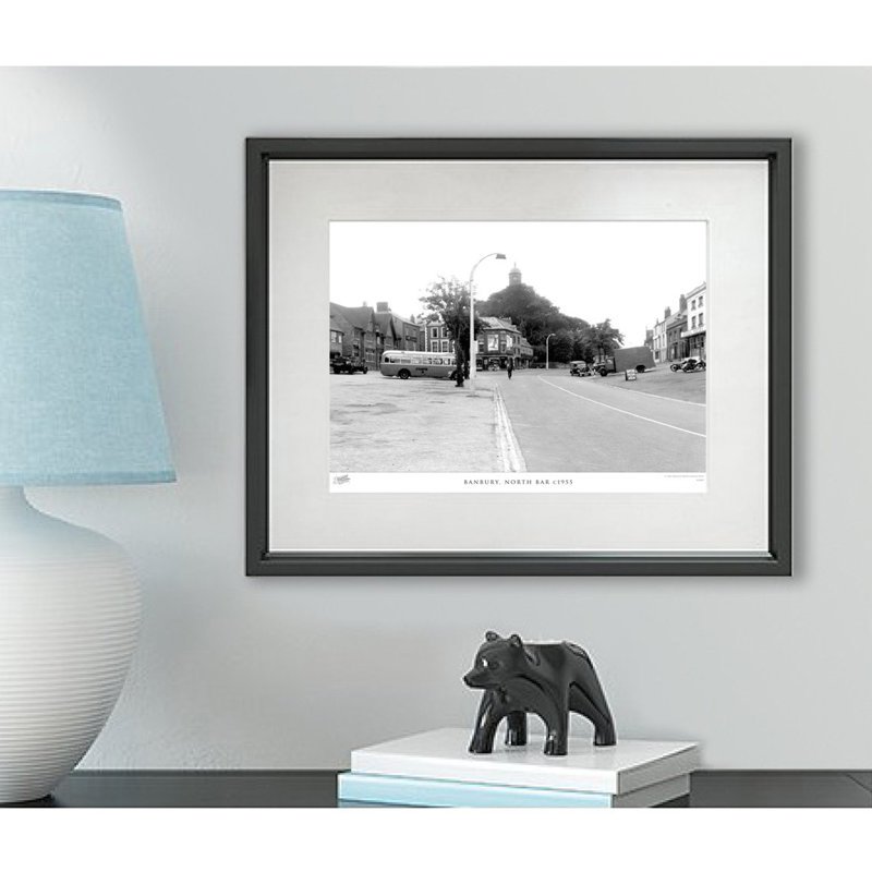 Banbury, North Bar C1955 1 Piece Single Picture Frame Wall Art, 45cm H x 60cm W x 2.3cm D