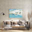 «Sandy Sandpipers II» par Paul Brent, art mural en verre acrylique-1191050011