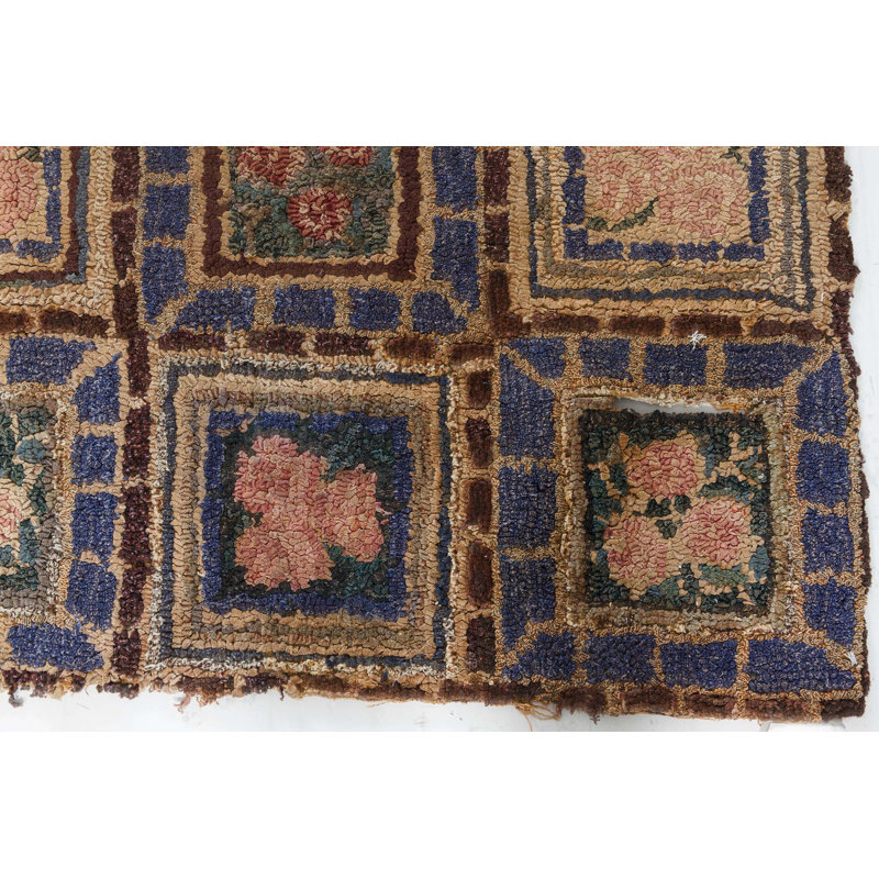 Vintage One-of-a-Kind Rectangle 5'10" x 8'7" Area Rug