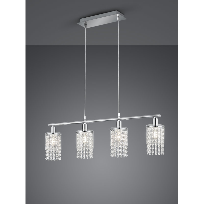 Traylor 4 - Light Chrome Kitchen Island Pendant