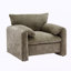 Fauteuil d'appoint simple surdimensionné-130549324