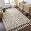 Rodriguez Handmade Flatweave Gray/White Area Rug-1128579949