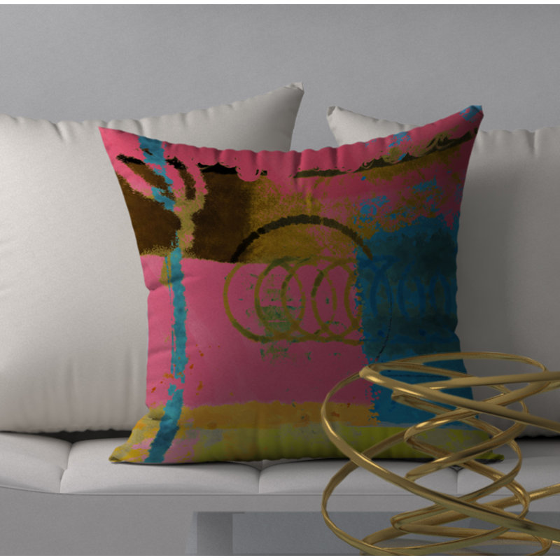  Housse de coussin carré et insert, H 20 po x l 20 po x p 5 po
