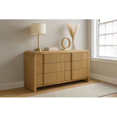 Ishaque 60 " W 6 - Drawer Dresser