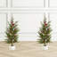 Pin de 37,5 po H Green Christmas