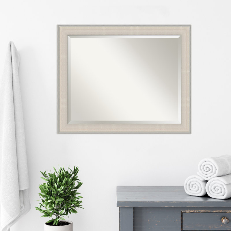 Miroir mural Voegele, Rectangle, 26,5 po x 32,5 po