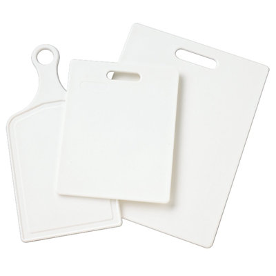 Farberware 3-Piece Plastic Cutting Board Set