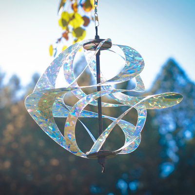 Spinner argenté vortex Sparkle