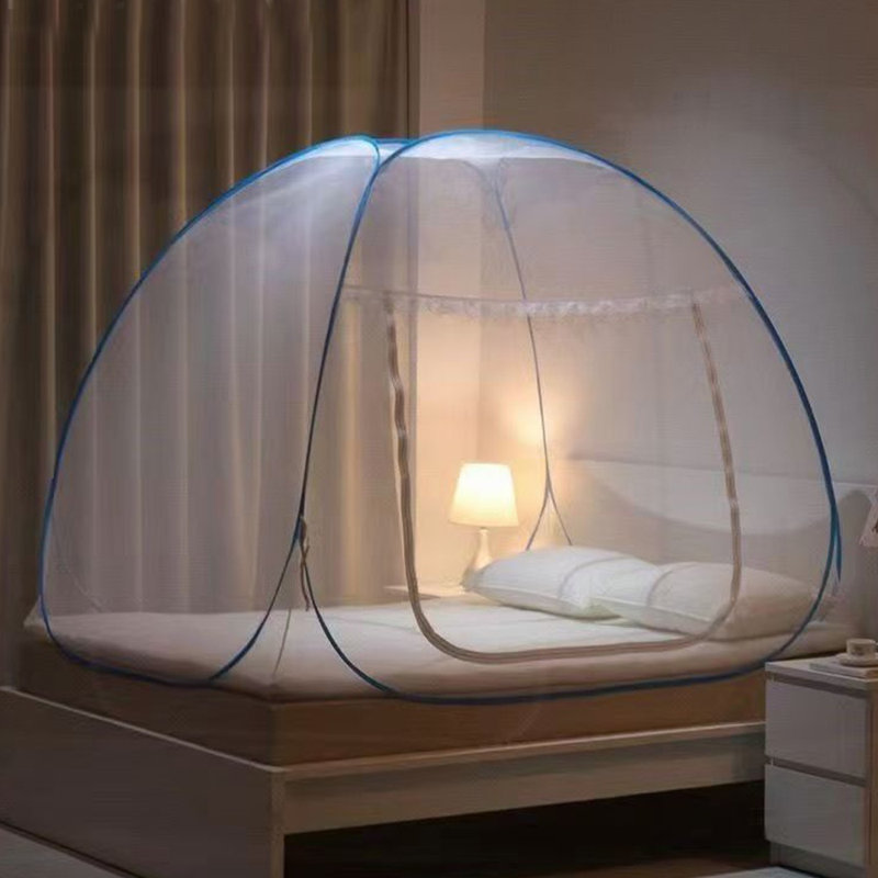 Moustiquaire de maison pliable sans installation à moustiquaire, Grand lit