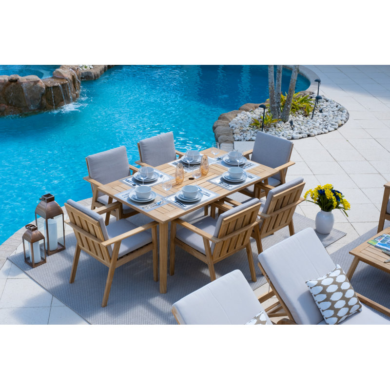 Subramanya 12 - Person Patio Conversation Set with Cushions