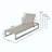 Set of 2 Outdoor Aluminum Chaise Lounge Chairs, 4-Position Adjustable All-Weather Patio Loungers with UV Resistance & 400lbs Weight Capacity for Pool, Beach, Yard & Deck-1860912256