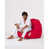 100 % polyester rouge