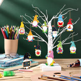 Felt Plants & Flowers Holiday Shaped Ornament