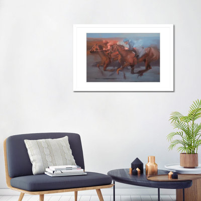 «Bridged Finish II», impression d'art mural encadrée
