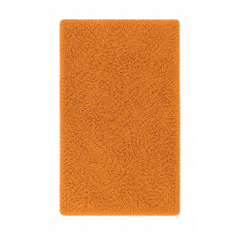 Luxury Plush Shaggy Area Rug & Runner, Soft Deep-Pile Non-Slip Living Room Carpet, Rectangle 120 x 170 cm, Ochre
