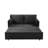 63Inch Variable Sofa Bed With Double Armrest