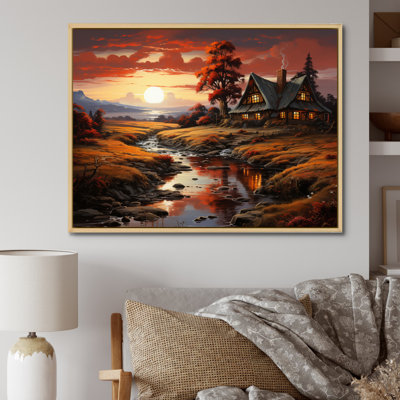 " Country Charm Amber Sunset "