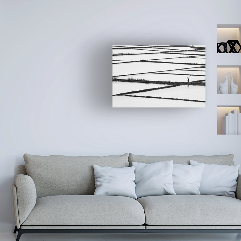 Art sur toile Emine Basa, H 16 po x l 24 po