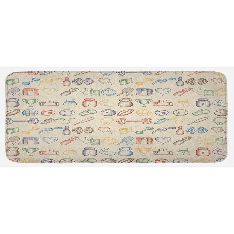 Tapis de cuisine olympiques