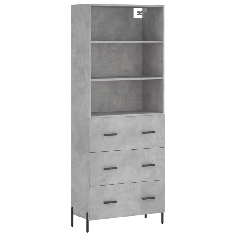 Muneza 180cm H x 69.5cm W Standard Bookcase